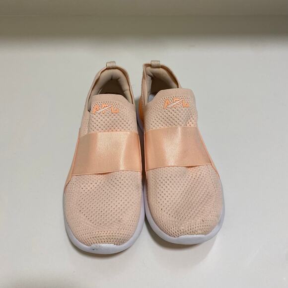 APL TechLoom Bliss Salmon‎ Pink Sneakers Women's Size 8 - Picture 2 of 7